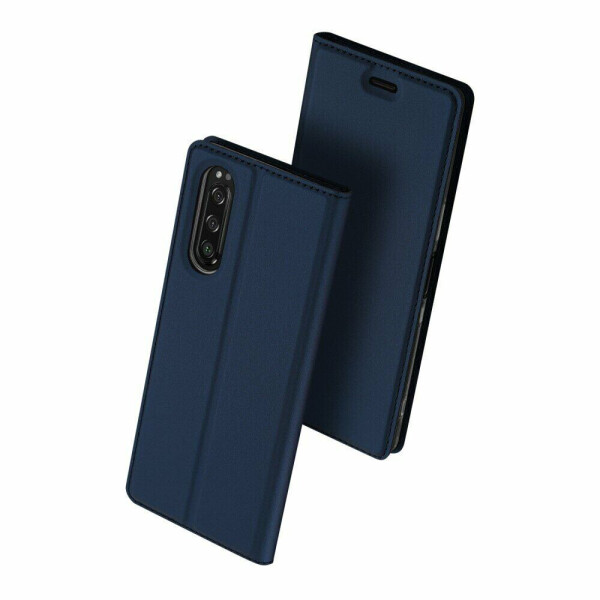 

Чехол-книжка DUX DUCIS Skin Pro для Sony Xperia 5 - Dark Blue