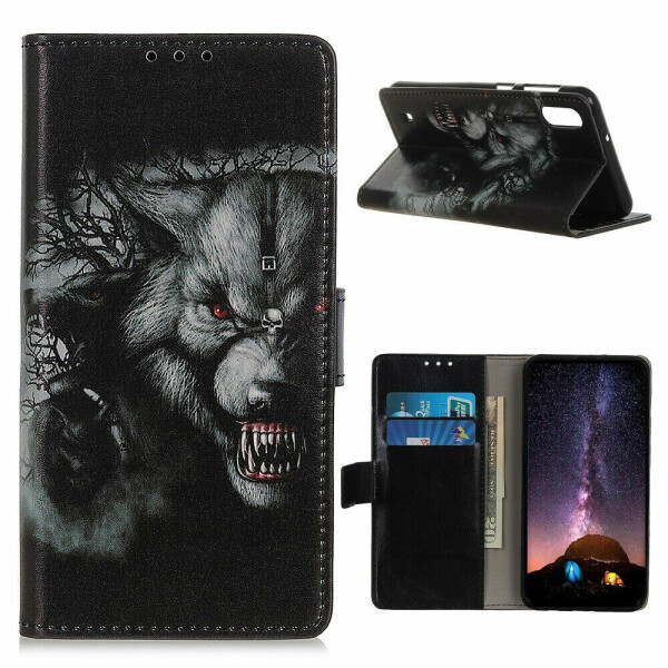 

Чехол Deexe Life Style Wallet для ZTE Blade A5 (2019) - Cruel Wolf
