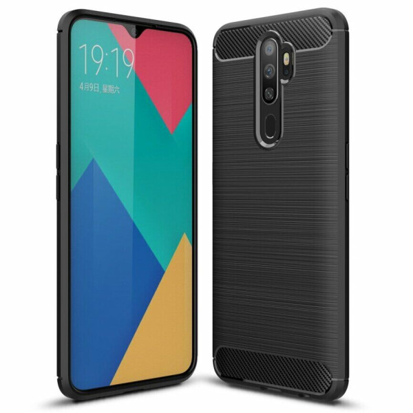 

Защитный чехол UniCase Carbon для OPPO A5 2020 - Black