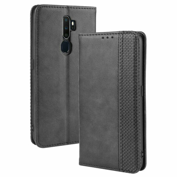 

Чехол Deexe Retro Style для OPPO A5 2020 - Black