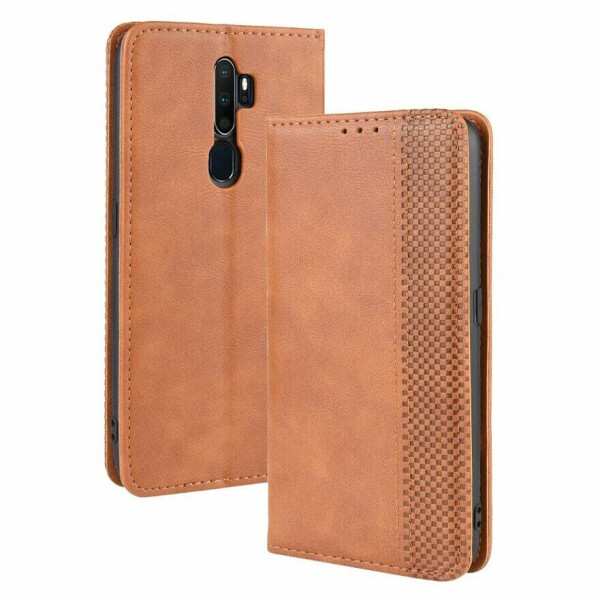 

Чехол Deexe Retro Style для OPPO A5 2020 - Brown