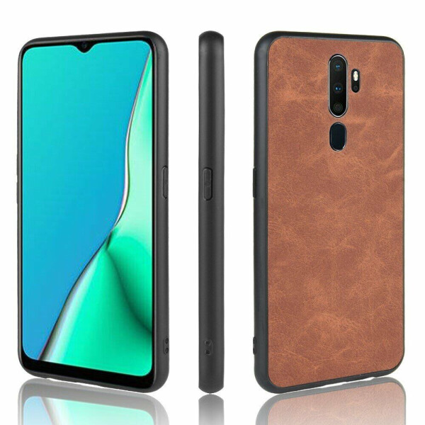 

Защитный чехол Deexe Elegant Style для OPPO A5 2020 - Brown