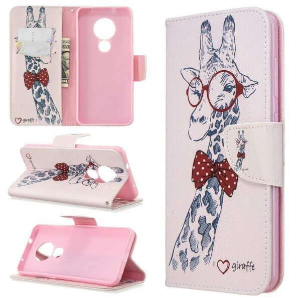 

Чехол-книжка Deexe Color Wallet для Nokia 6.2 / 7.2 - Giraffe