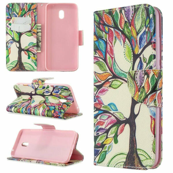 

Чехол-книжка Deexe Color Wallet для Xiaomi Redmi 8A - Painting