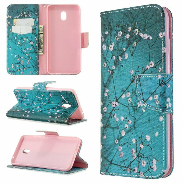 

Чехол-книжка Deexe Color Wallet для Xiaomi Redmi 8A - Flower