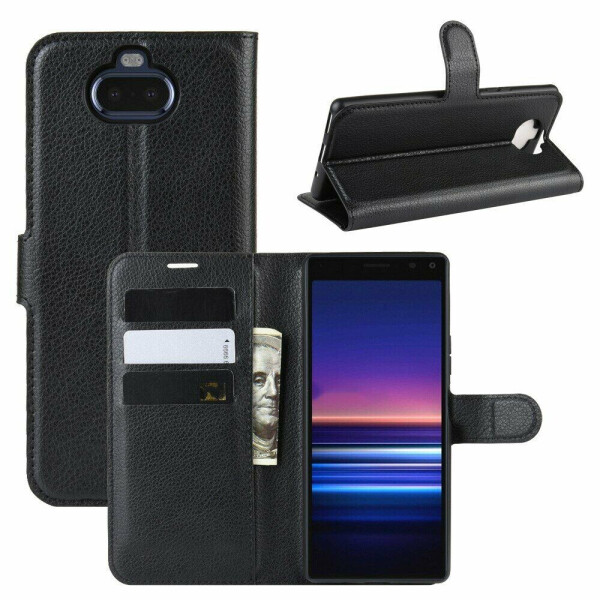 

Чехол-книжка Deexe Book Type для Sony Xperia 8 - Black