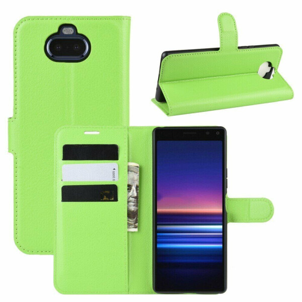 

Чехол-книжка Deexe Book Type для Sony Xperia 8 - Green