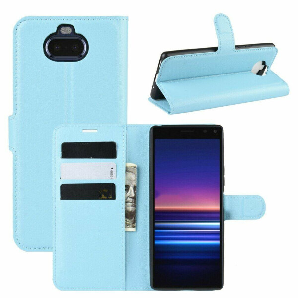 

Чехол-книжка Deexe Book Type для Sony Xperia 8 - Blue