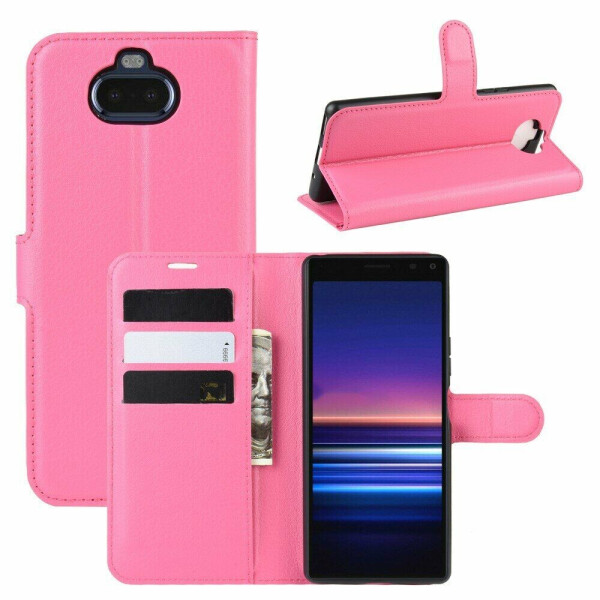 

Чехол-книжка Deexe Book Type для Sony Xperia 8 - Rose