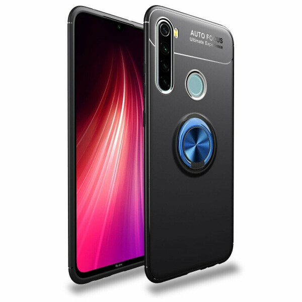

Защитный чехол UniCase Magnetic Ring для Xiaomi Redmi Note 8 - Black / Blue