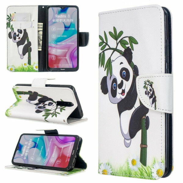 

Чехол-книжка Deexe Color Wallet для Xiaomi Redmi 8 - Panda