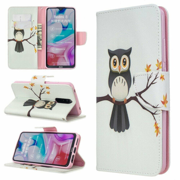 

Чехол-книжка Deexe Color Wallet для Xiaomi Redmi 8 - Owl