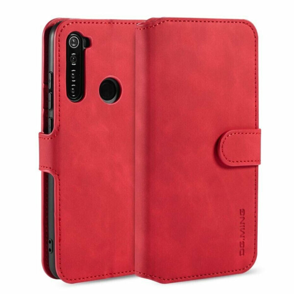 

Чехол DG.MING Retro Style для Xiaomi Redmi Note 8 - Red