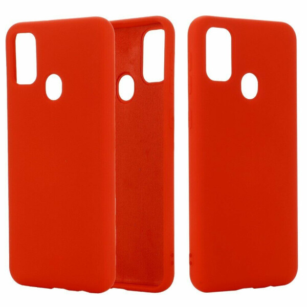

Защитный чехол Deexe Silicone Case для Samsung Galaxy M30s (M307) / Galaxy M21 (M215) - Red