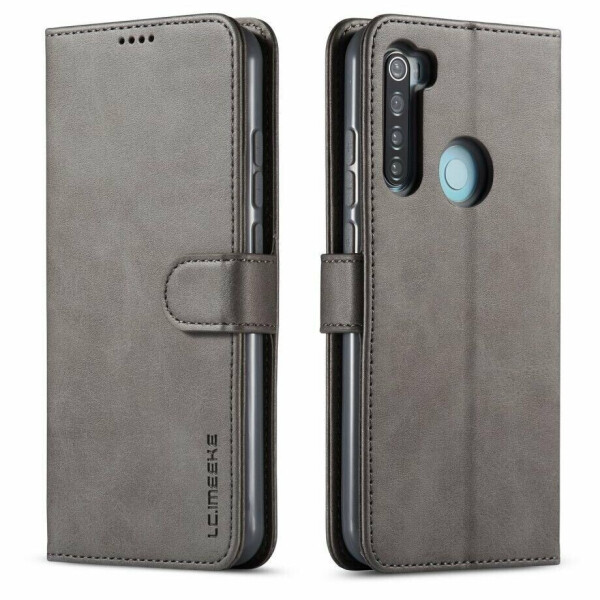 

Чехол LC.IMEEKE Wallet Case для Xiaomi Redmi Note 8 - Grey