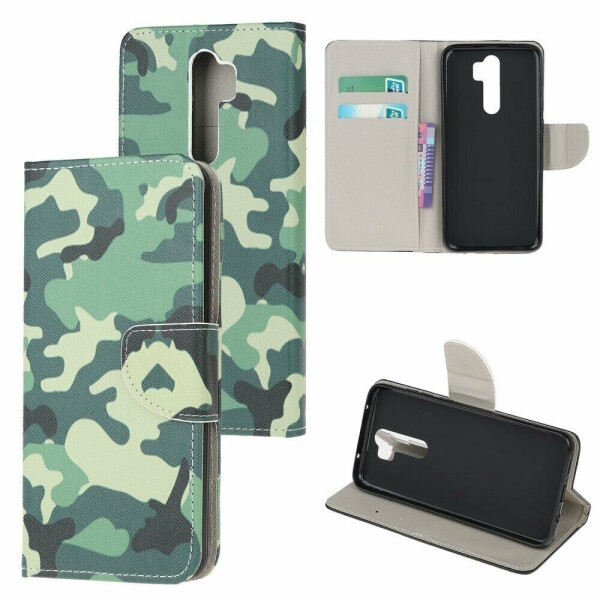 

Чехол-книжка Deexe Color Wallet для Xiaomi Redmi Note 8 Pro - Camouflage Pattern