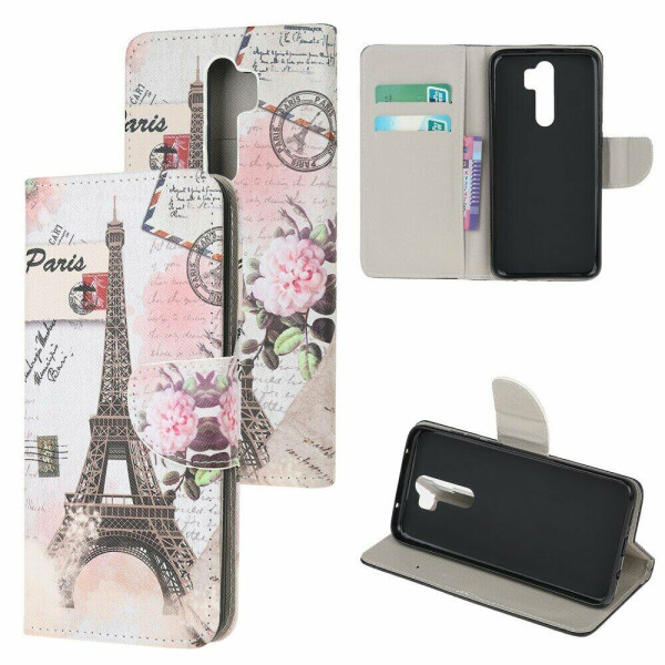 

Чехол-книжка Deexe Color Wallet для Xiaomi Redmi Note 8 Pro - Eiffel Tower
