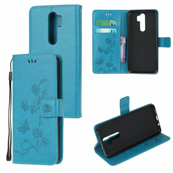 

Чехол UniCase Butterfly Pattern для Xiaomi Redmi Note 8 Pro - Blue