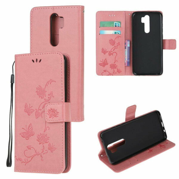 

Чехол UniCase Butterfly Pattern для Xiaomi Redmi Note 8 Pro - Pink