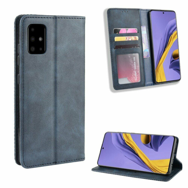 

Чехол Deexe Retro Style для Samsung Galaxy A51 (A515) - Blue