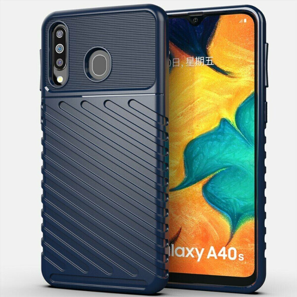 

Защитный чехол Deexe Thunder Series для Samsung Galaxy M30 (M305) / A40s - Blue