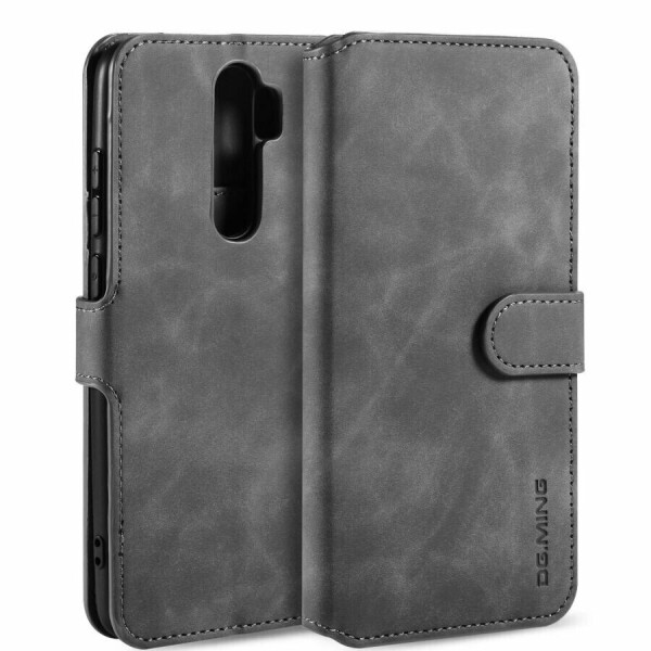 

Чехол DG.MING Retro Style для Xiaomi Redmi Note 8 Pro - Grey