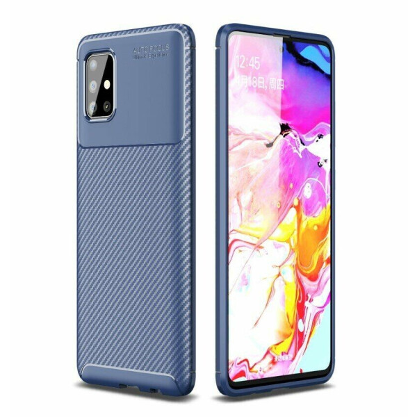 

Защитный чехол Deexe Fusion для Samsung Galaxy A51 (A515) - Blue