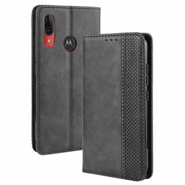

Чехол Deexe Retro Style для Motorola E6 Plus (XT2025) - Black