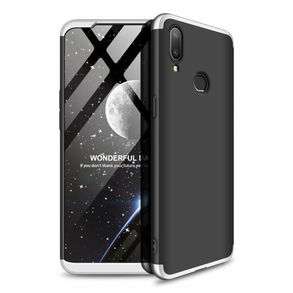 

Защитный чехол GKK Double Dip Case для Samsung Galaxy A10s (A107) - Black / Silver