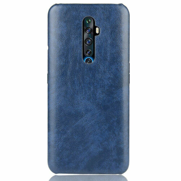 

Защитный чехол Deexe Leather Back Cover для OPPO Reno 2Z - Blue