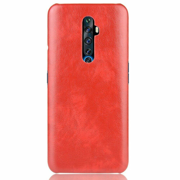 

Защитный чехол Deexe Leather Back Cover для OPPO Reno 2Z - Red