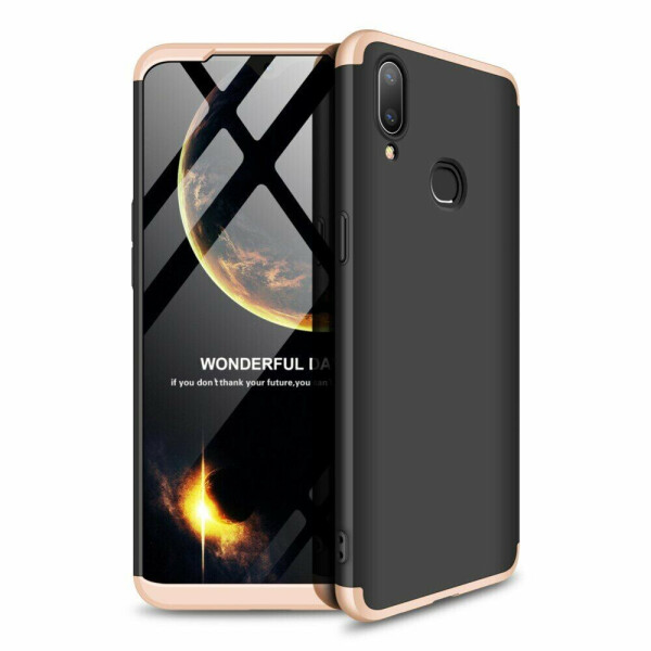 

Защитный чехол GKK Double Dip Case для Samsung Galaxy A10s (A107) - Black / Gold