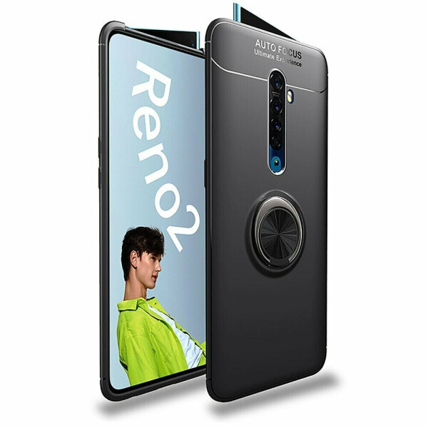 

Защитный чехол UniCase Magnetic Ring для OPPO Reno 2 - Black