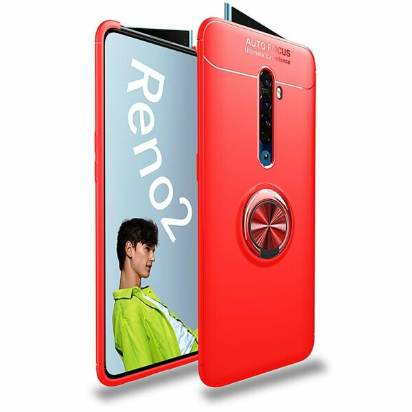 

Защитный чехол UniCase Magnetic Ring для OPPO Reno 2 - Red