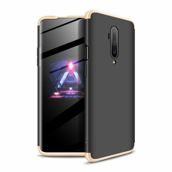 

Защитный чехол GKK Double Dip Case для OnePlus 7T Pro - Black / Gold