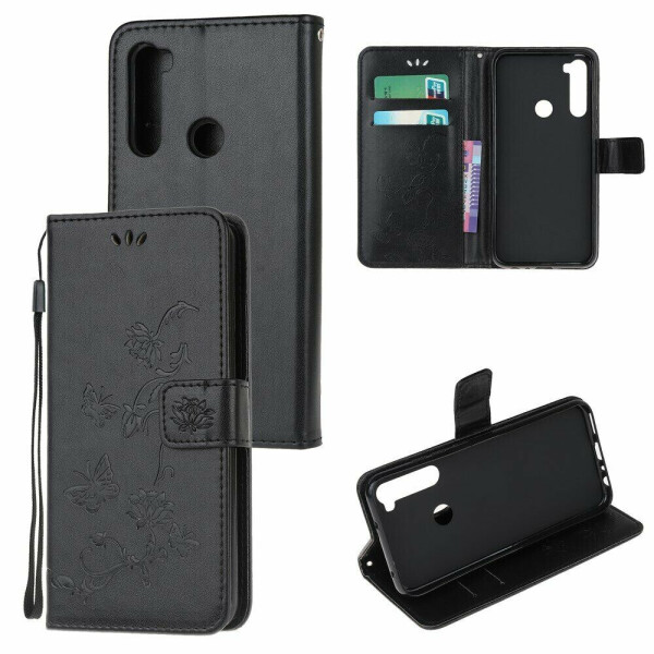 

Чехол UniCase Butterfly Pattern для Xiaomi Redmi Note 8 - Black