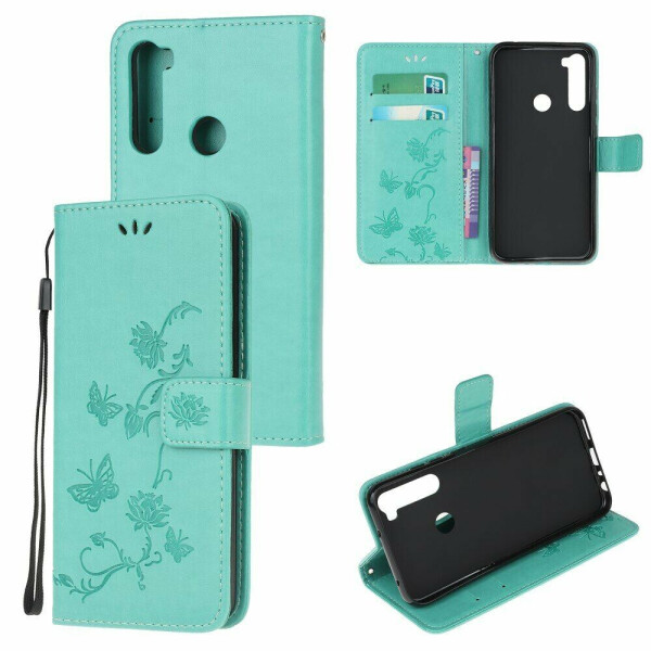 

Чехол UniCase Butterfly Pattern для Xiaomi Redmi Note 8 - Green