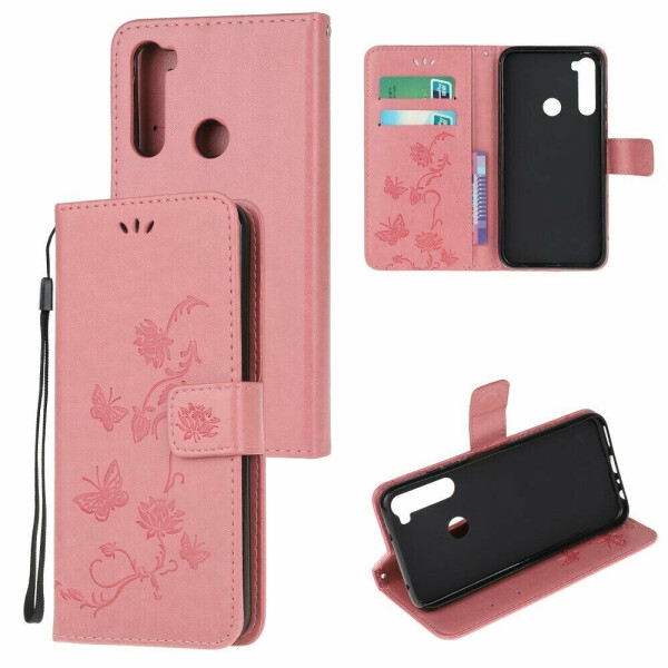 

Чехол UniCase Butterfly Pattern для Xiaomi Redmi Note 8 - Pink