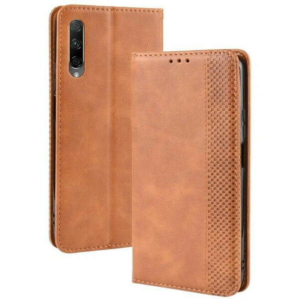 

Чехол Deexe Retro Style для Huawei P Smart Pro / Honor 9X (for China) - Brown