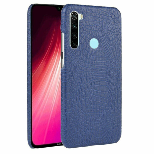 

Защитный чехол Deexe Croco Style для Xiaomi Redmi Note 8 - Dark Blue