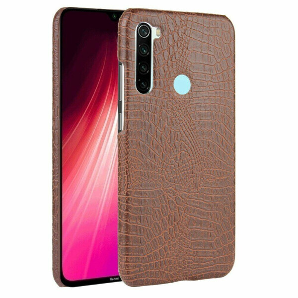 

Защитный чехол Deexe Croco Style для Xiaomi Redmi Note 8 - Brown