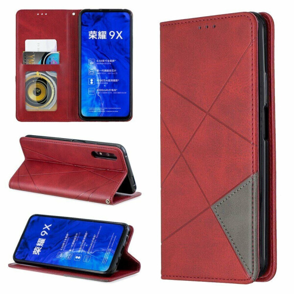 

Чехол UniCase Geometric Pattern для Huawei P Smart Pro / Honor 9X (for China) - Red