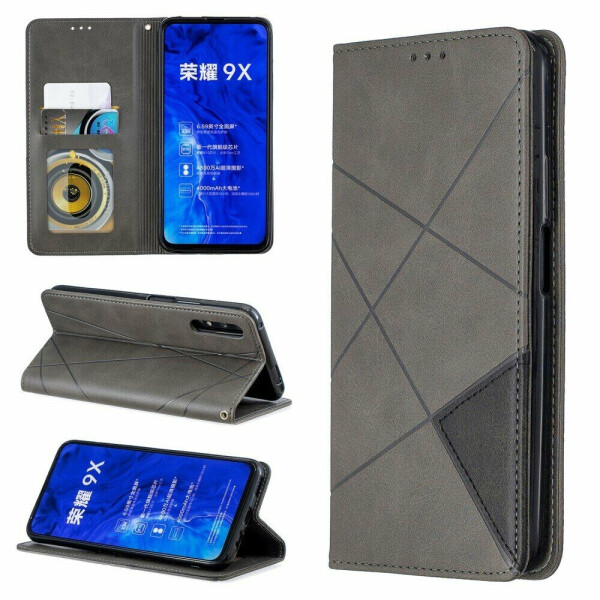 

Чехол UniCase Geometric Pattern для Huawei P Smart Pro / Honor 9X (for China) - Grey