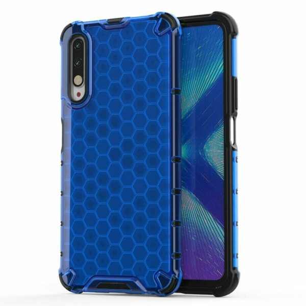 

Защитный чехол Deexe Honeycomb Series для Huawei P Smart Pro / Honor 9X (for China) - Blue