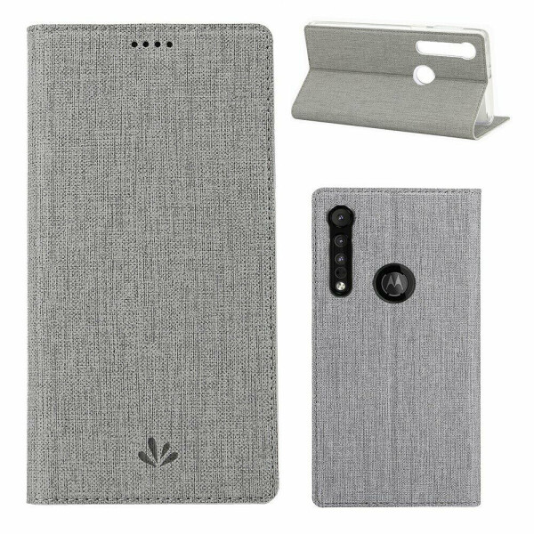 

Чехол-книжка VILI DMX Style для Motorola One Macro / Moto G8 Play - Grey