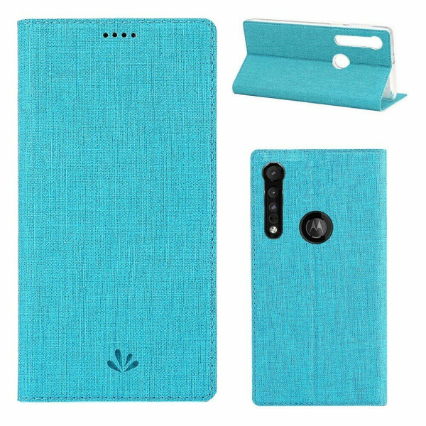 

Чехол-книжка VILI DMX Style для Motorola One Macro / Moto G8 Play - Blue
