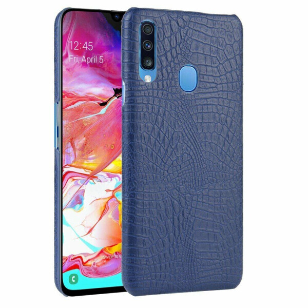 

Защитный чехол Deexe Croco Style для Samsung Galaxy A20s (A207) - Blue