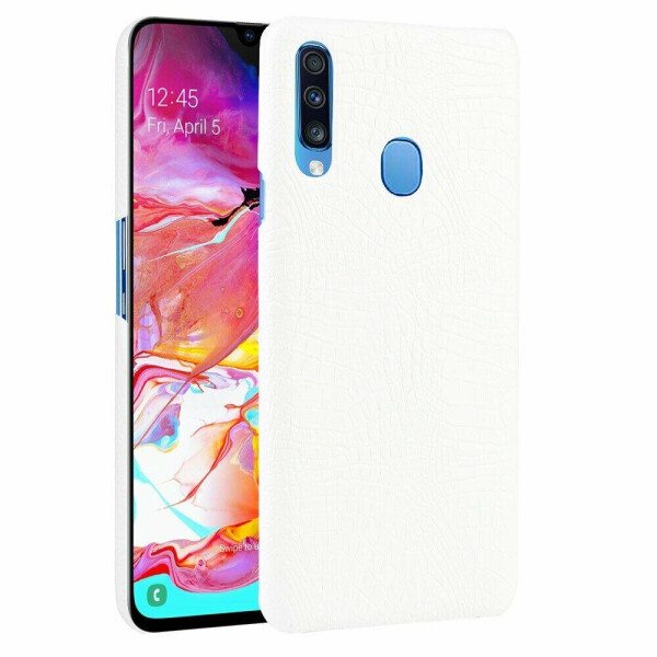 

Защитный чехол Deexe Croco Style для Samsung Galaxy A20s (A207) - White
