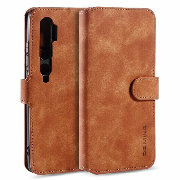 

Чехол DG.MING Retro Style для Xiaomi Mi Note 10 Pro / Mi Note 10 - Brown