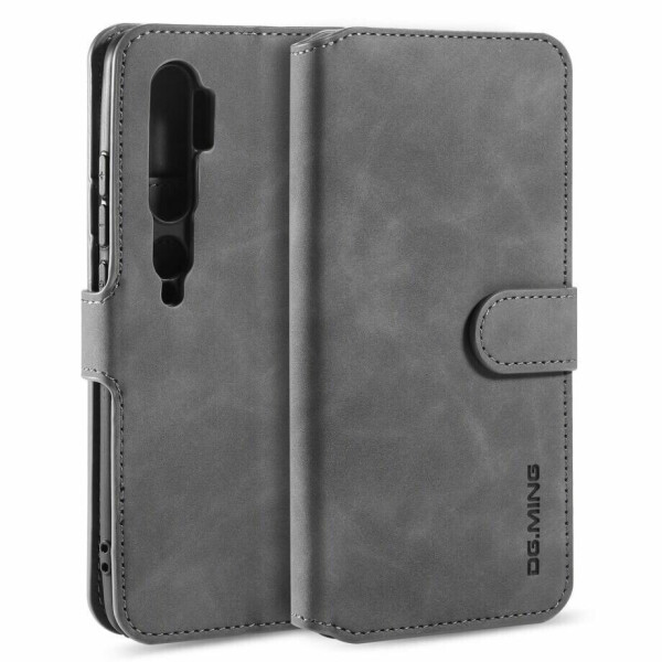 

Чехол DG.MING Retro Style для Xiaomi Mi Note 10 Pro / Mi Note 10 - Grey